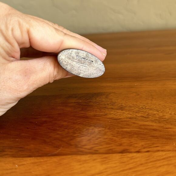 Metzke Pewter Santa miniature‎ figurine Santa and bag Christmas Holiday - Picture 3 of 3